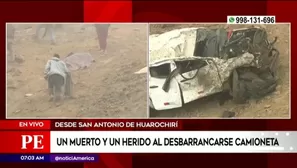  La policía indicó que el vehículo cayó unos 150 metros y que dio cerca de ocho vueltas de campana.