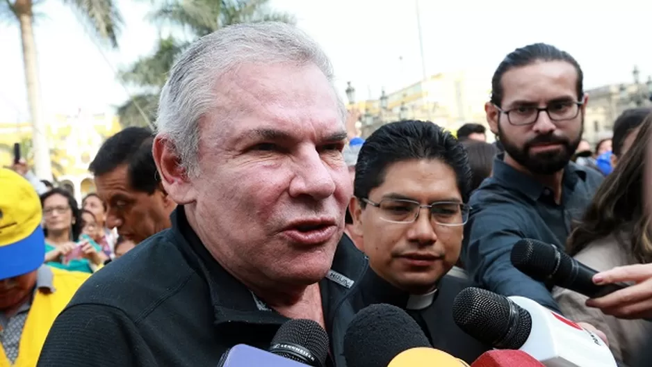 Luis Castañeda, alcalde de Lima. Foto: Andina