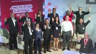 JNE: candidatos a Lima suscribieron el Pacto Ético Electoral