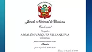 ¿Por qué el JNE asignó el escaño del Senado a Absalón Vásquez?