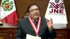 JNE: Jorge Luis Salas Arenas pide designar su reemplazo