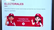 JNE lanza plataforma para consultar y pagar multa electoral