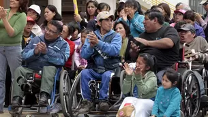 Personas con discapacidad deberán presentar su carnet de Conadis. Foto: Andina