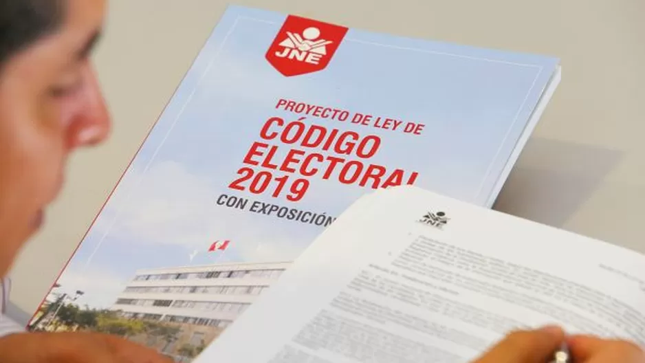 Propuesta está contenida en el artículo 62 del Código Electoral. Foto: JNE