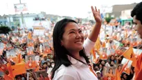 Keiko Fujimori, candidata presidencial por Fuerza Popular. Foto: radionacional.com.pe.