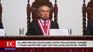 Pedro Chávarry, exfiscal de la nación. América Noticias