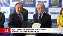 Guillermo Thornberry, miembro de la JNJ. América Noticias