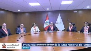 JNJ inicia ejecución forzosa para reponer a Benavides. Video: Canal N