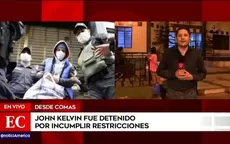 John Kelvin será puesto a disposición de la Fiscalía por desacato a la autoridad - Noticias de dia-de-la-independencia-de-mexico
