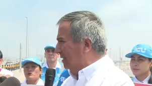 Ministro Raúl Pérez Reyes abordó varios puntos clave sobre la inauguración del aeropuerto Jorge Chávez. / Video: Canal N