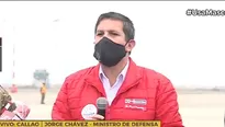 Jorge Chávez, ministro de Defensa. Canal N