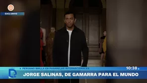 Jorge Luis Salinas: de Gamarra al Milan Fashion Week. Foto y video: América TV