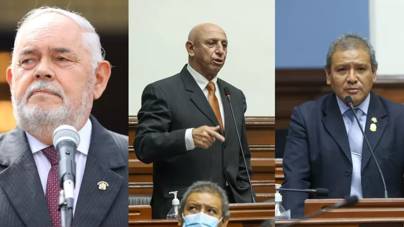 Congresistas Jorge Montoya, José Cueto y Javier Padilla renunciaron a Renovación Popular