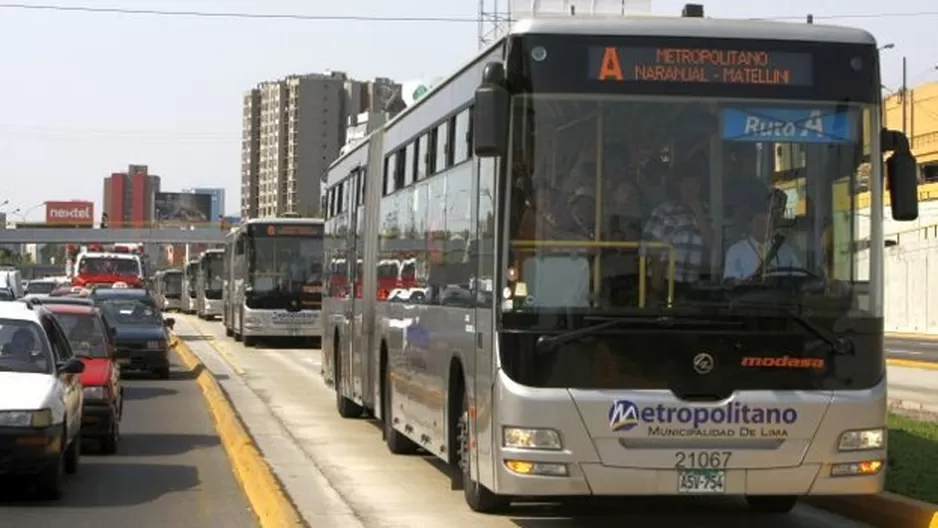 Metropolitano. Foto: Andina