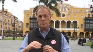 Candidato a la alcaldía de Lima, Jorge Muñoz. Foto: captura de TV