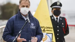 Jorge Muñoz, alcalde de Lima. Video: Canal N / Foto: Andina