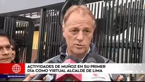 Jorge Muñoz, virtual alcalde de Lima.