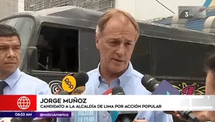 Muñoz visitó San Juan de Lurigancho e Independencia con miras a las próximas elecciones. Foto: América Televisión.