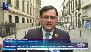 Jorge Pérez: Pagan 0.50 céntimos por kilo de arroz/ Video: Canal N