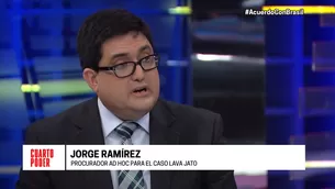 Jorge Ramírez se refirió a Amado Enco. Cuarto Poder.