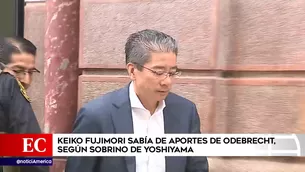 Jorge Yoshiyama se refirió a Keiko Fujimori. América Noticias