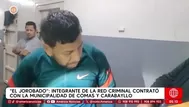 El Jorobado: Red criminal que contrató con Comas y Carabayllo