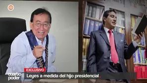 Una ley impulsada por José María Balcázar permitió el nombramiento excepcional de docentes sin concurso. Entre los beneficiados estuvo su hijo, José Balcázar Quiroz. Video: Cuarto Poder