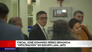 José Domingo Pérez. Foto y video: América Noticias