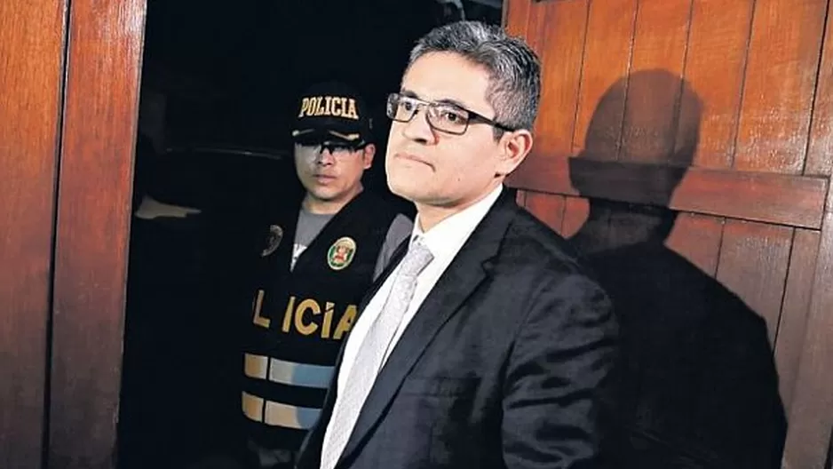 El fiscal José Domingo Pérez rechazó las críticas del titular del Ministerio Público / Foto: archivo El Comercio