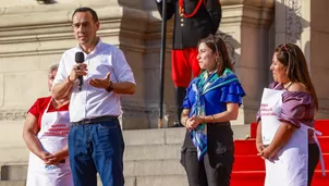 José Jerí anunció fondos para comedores populares. Foto: Presidencia. Video: Canal N