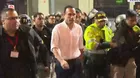 José Jerí fue a pie a ver a policías heridos tras las protestas