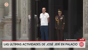 José Jerí: Las imágenes de sus últimas actividades en Palacio de Gobierno. Foto y video: América Noticias