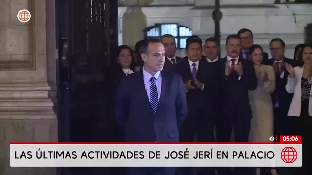 José Jerí: Las imágenes de sus últimas actividades en Palacio de Gobierno. Foto: América Noticias