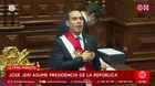 José Jerí juró como presidente de la República