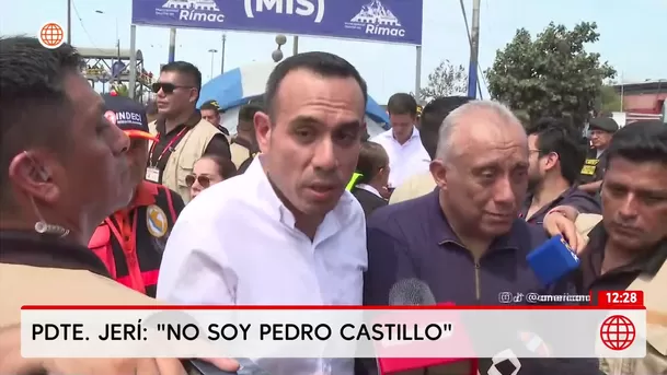 José Jerí: No soy Pedro Castillo ni profesor/ América Noticias