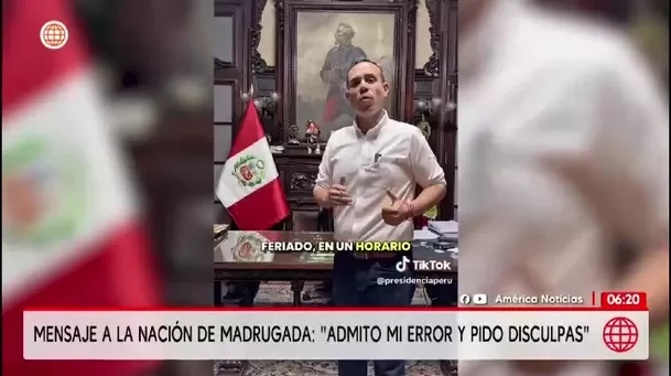 José Jerí admite error y niega reunión irregular en chifa/ América Noticias