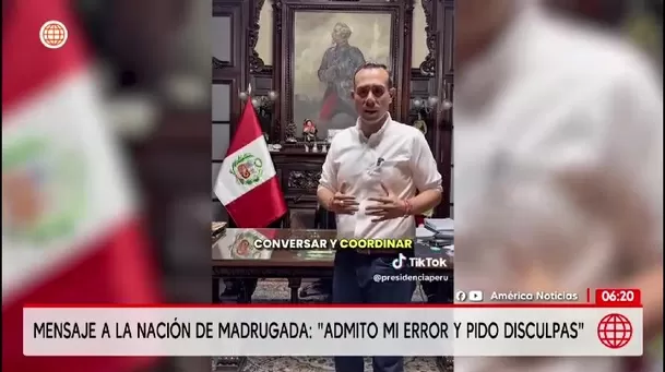 José Jerí reconoce error por su ingreso encapuchado a un chifa y pide disculpas/ América Noticias