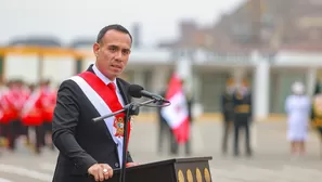 Jerí reafirma respaldo a PNP y declara guerra a criminalidad. Foto: Presidencia. Video: Canal N