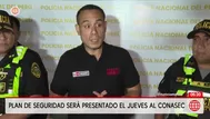 José Jerí presentará Plan de Seguridad Nacional ante Conasec