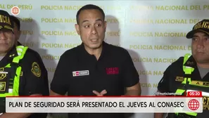 José Jerí presentará el Plan de Seguridad Nacional ante el Conasec este jueves. Foto y video: América Noticias