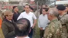 José Jerí recorre San Juan de Lurigancho por estado de emergencia