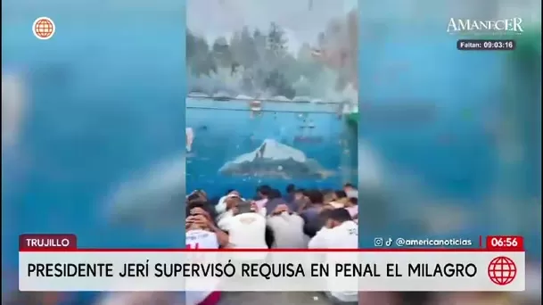 Jerí inspecciona penal El Milagro y anuncia medidas clave/ América Noticias