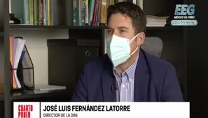 José Luis Fernández Latorre, jefe de la DINI: Tengo experiencia para el cargo. Video: Cuarto Poder