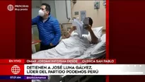 Detienen a José Luna Gálvez.