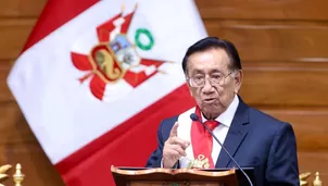 Presidente José María Balcázar destacó la cooperación internacional y el trabajo conjunto para enfrentar la criminalidad. / Video: Canal N