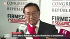 José María Balcázar: de juez destituido a presidente encargado