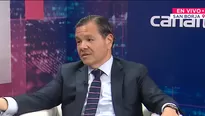 José Tam, pdte. de la Cámara de Comercio Perú-China, explicó en que consta organización en el Foro APEC. / Video: Canal N