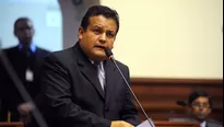 José Urquizo, congresista de Gana Perú, minimizó el informe final de la Comisión de Fiscalización / Foto: archivo El Comercio