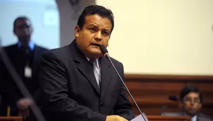 José Urquizo, congresista de Gana Perú, minimizó el informe final de la Comisión de Fiscalización / Foto: archivo El Comercio