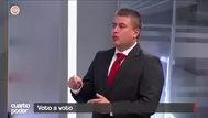 José Villalobos: Más de un millón de votos están pendientes en actas observadas